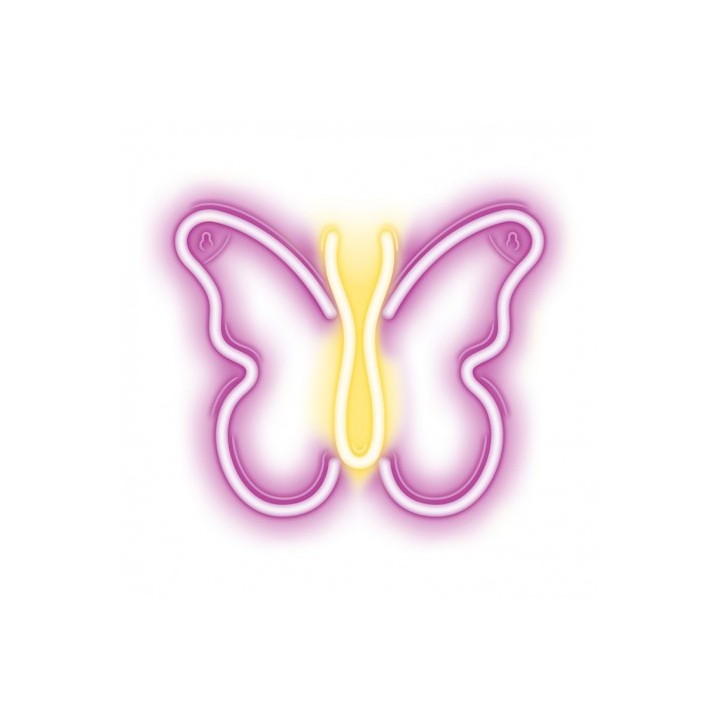 LAMPARA DECORATIVA NEON LED BUTERFLY FOREVER