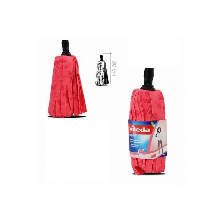 FREGONA STYLE 30CM ROJO VILEDA