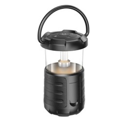 ALTAVOZ BLUETOOTH 15W CON LAMPARA CAMPING XOF49 NEGRO XO