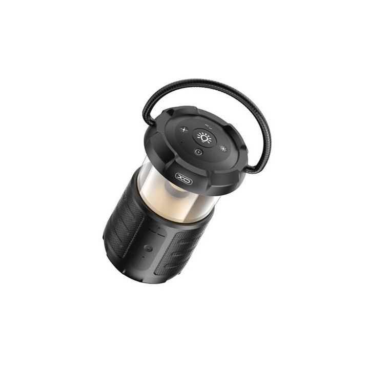 ALTAVOZ BLUETOOTH 15W CON LAMPARA CAMPING XOF49 NEGRO XO