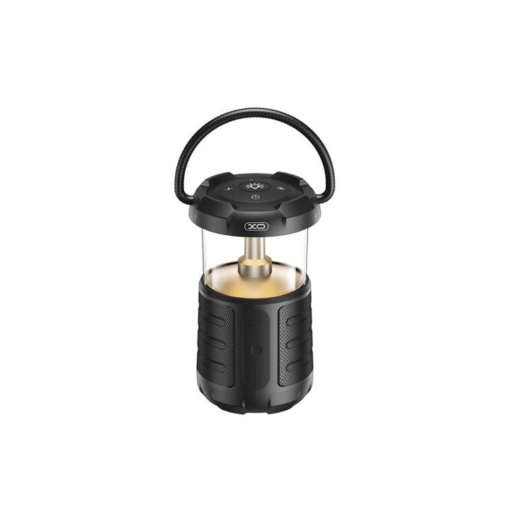 ALTAVOZ BLUETOOTH 15W CON LAMPARA CAMPING XOF49 NEGRO XO