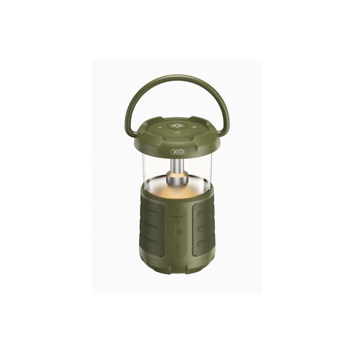ALTAVOZ BLUETOOTH 15W CON LAMPARA CAMPING XOF49 VERDE XO