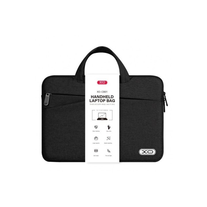 MALETÍN EJECUTIVO PARA PORTÁTILES HASTA 14" CB01GR NEGRO XO