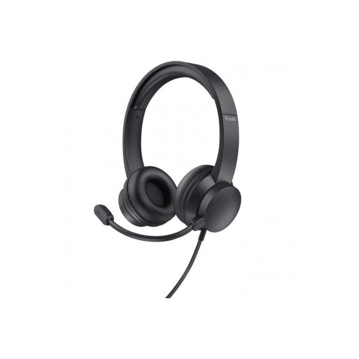 AURICULARES CON MICROFONO USB HS-201 TRUST