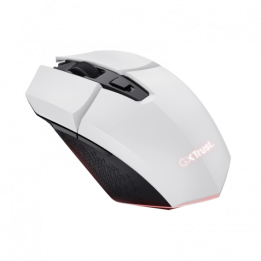 RATON GAMING INALAMBRICO RECARGABLE RGB BLANCO TRUST
