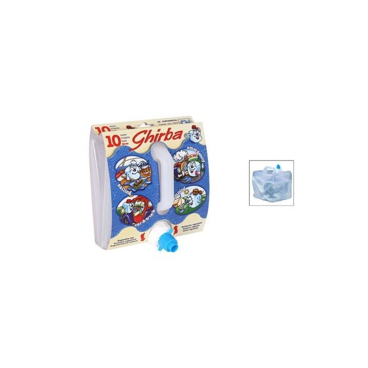 BIDON PLEGABLE 10 LITROS CON GRIFO