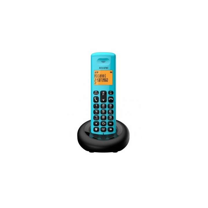 TELEFONO INALAMBRICO E160 AZUL CELESTE ALCATEL
