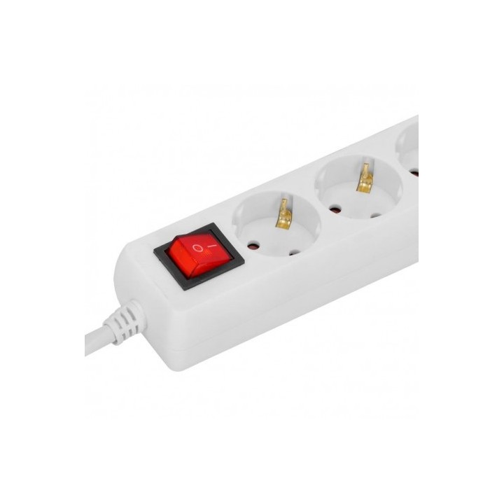 BASE MULTIPLE 3 TOMAS CON INTERRUPTOR + USB + TIPO C ELBAT