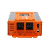 CONVERTIDOR DE CORRIENTE ONDA PURA CON PANTALLA LCD 2000W ELBAT