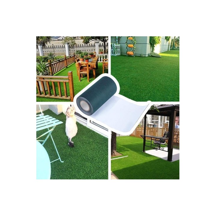 CINTA UNIÓN ADHESIVA PARA INSTALACIÓN CÉSPED ARTIFICIAL 0.15X10M SUNGARDEN