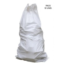 PACK 10 BOLSAS DE ESCOMBROS DE RAFIA 85X55CM 25KG SUNGARDEN