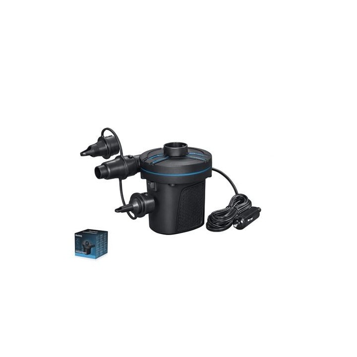 INFLADOR BOMBA DE AIRE 12V TOMA MECHERO BESTWAY