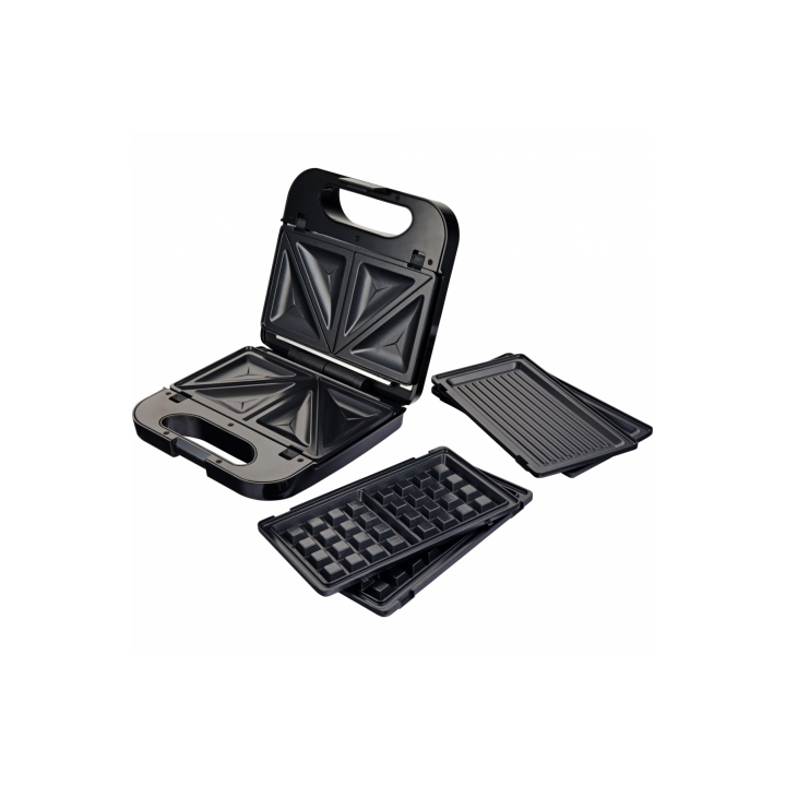 SANDWICHERA 3 EN 1 PLACAS INTERCAMBIABLES GRUNKEL