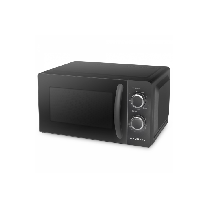 MICROONDAS 20L CON GRILL 700W NEGRO GRUNKEL
