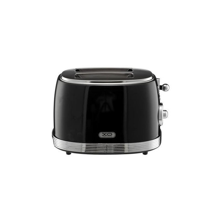 TOSTADORA VINTAGE 850W NEGRO PLATA XOCF7 XO