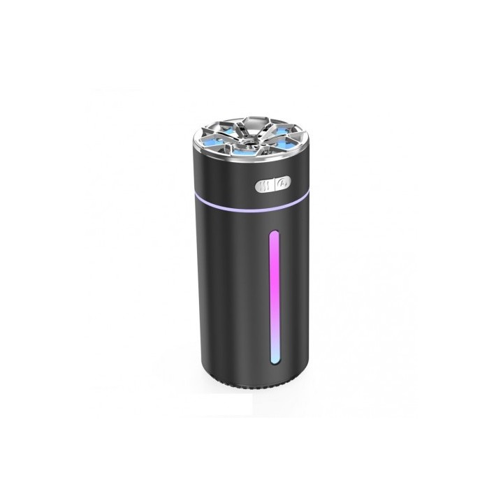 HUMIDIFICADOR PORTATIL CON RGB HF09 NEGRO XO
