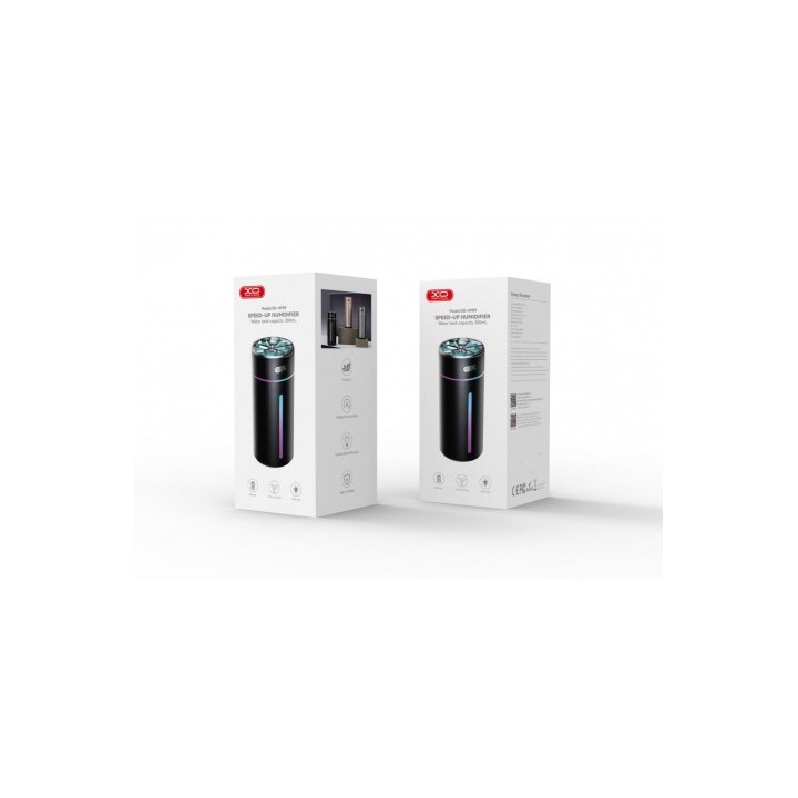 HUMIDIFICADOR PORTATIL CON RGB HF09 NEGRO XO
