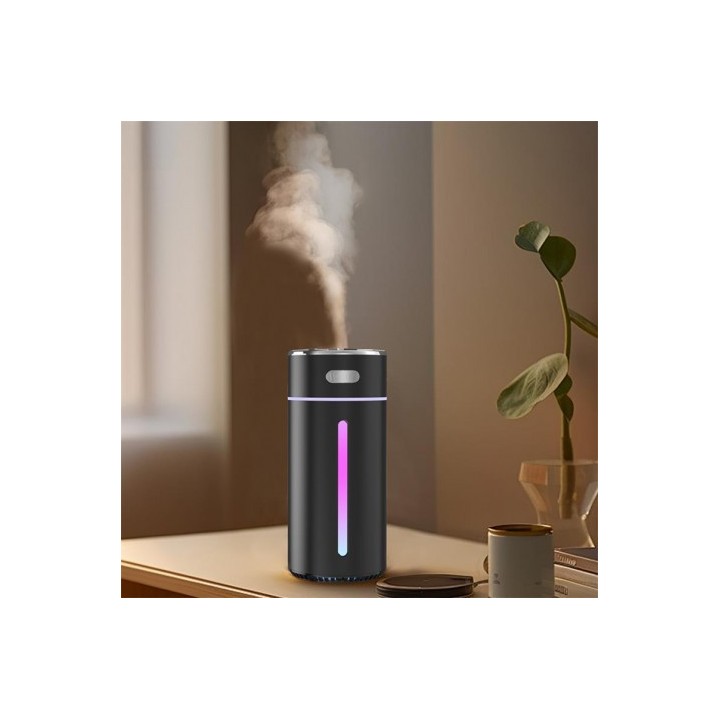 HUMIDIFICADOR PORTATIL CON RGB HF09 NEGRO XO