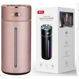 HUMIDIFICADOR PORTATIL CON RGB HF09 ROSA XO