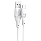 CABLE MICRO USB NB238 3 METROS BLANCO XO