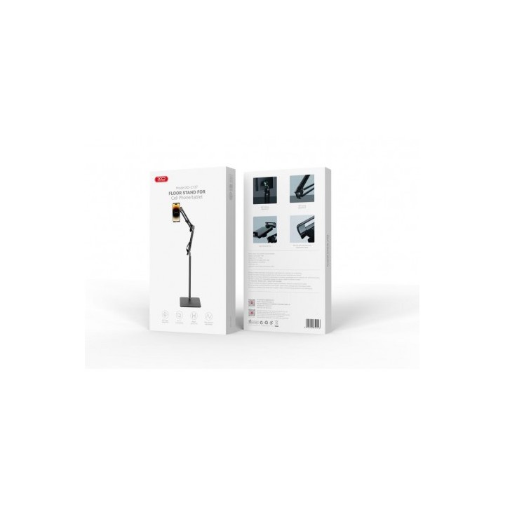 SOPORTE DE SUELO PARA MOVIL Y TABLETS AJUSTABLE C137 XO