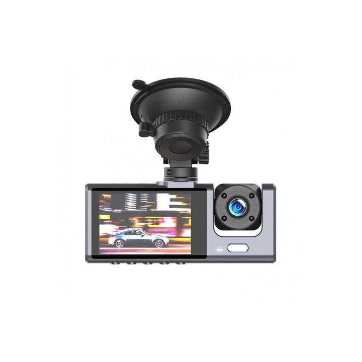CAMARA DUAL FULL HD PARA VEHICULOS DASHCAM XJ03 XO