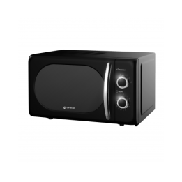 MICROONDAS VINTAGE NEGRO 700W. GRUNKEL