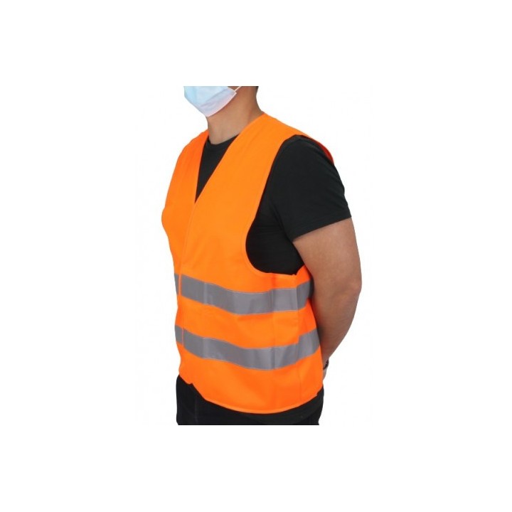 CHALECO REFLECTANTE COLOR NARANJA MADER