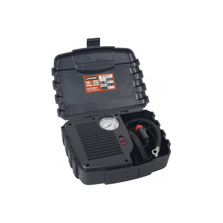 MINI COMPRESOR AIRE 250PSI, 12V MADER