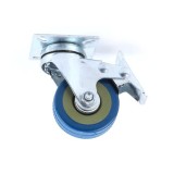 RUEDA GIRATORIA 50MM CON FRENO MADER