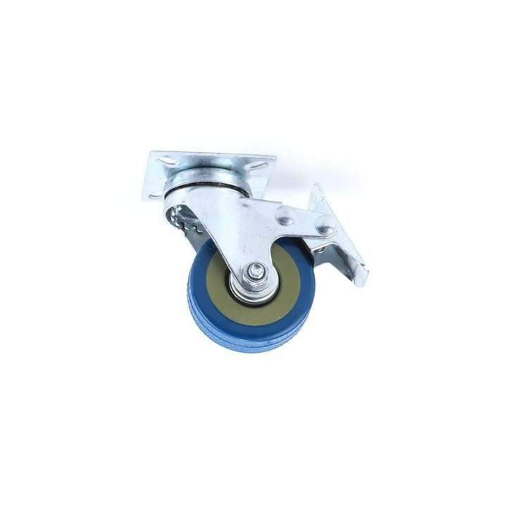 RUEDA GIRATORIA 50MM CON FRENO MADER