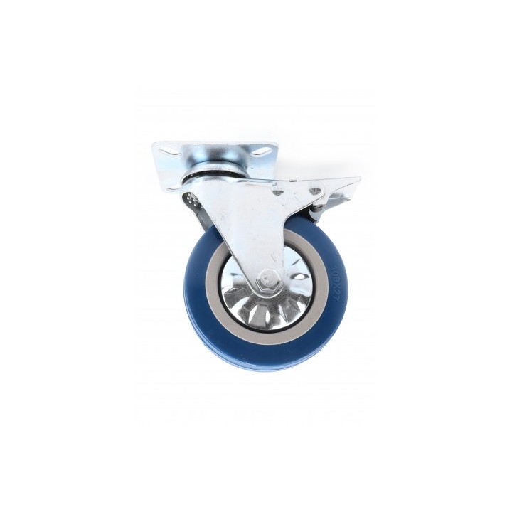 RUEDA GIRATORIA 100MM CON FRENO MADER