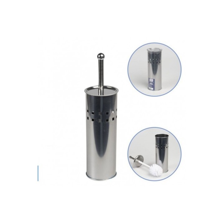 ESCOBILLERO WC INOX ZEUS