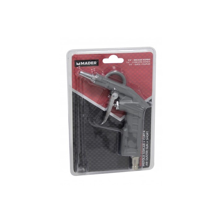 PISTOLA DE SOPLAR CAÑO CORTO MADER