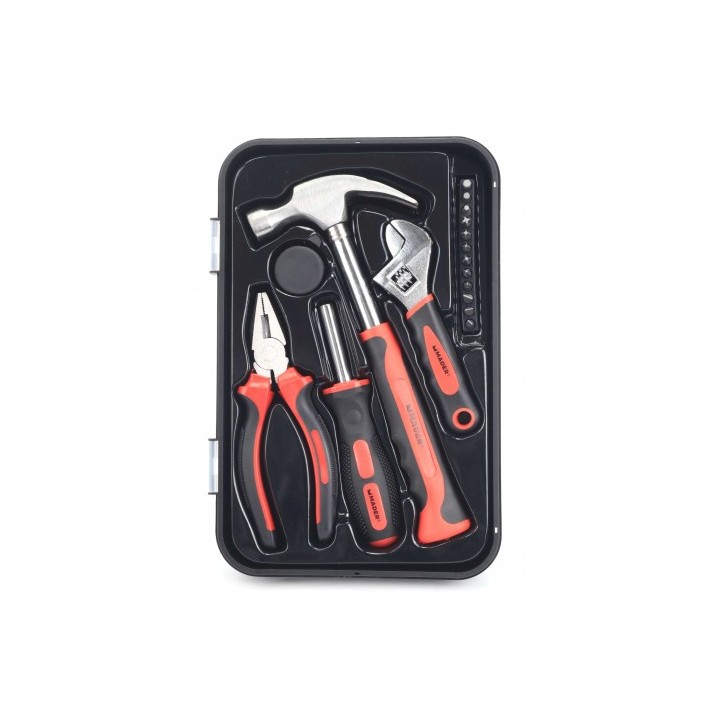 KIT HERRAMIENTAS 17PCS MADER