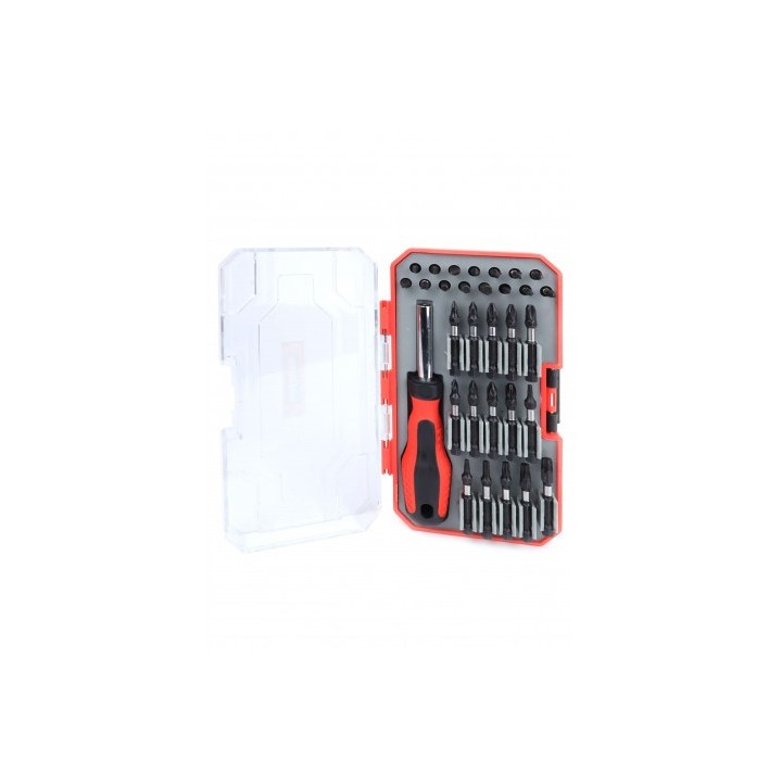 JUEGO PUNTAS CON LLAVE 31PCS MADER