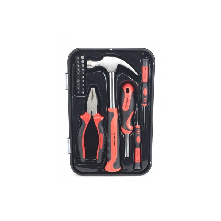 KIT HERRAMIENTAS 25PCS MADER