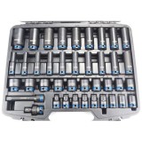 JUEGO DE 40 UNIDADES LLAVES DE VASO DE IMPACTO 1/2" MADER