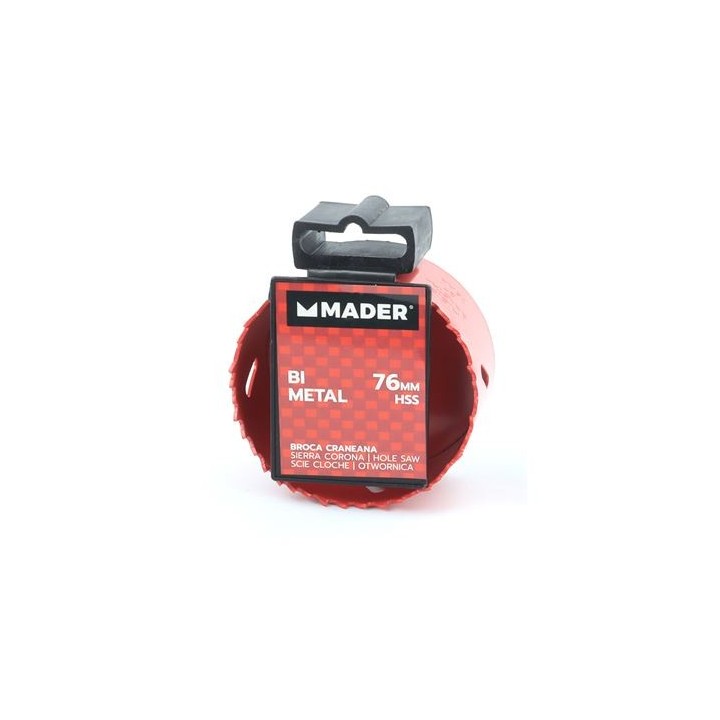 SIERRA CORONA BI-METAL HSS 76MM MADER