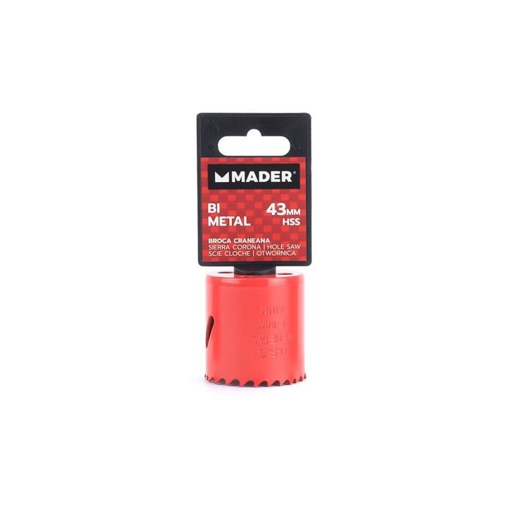 SIERRA CORONA BI-METAL HSS 43MM MADER