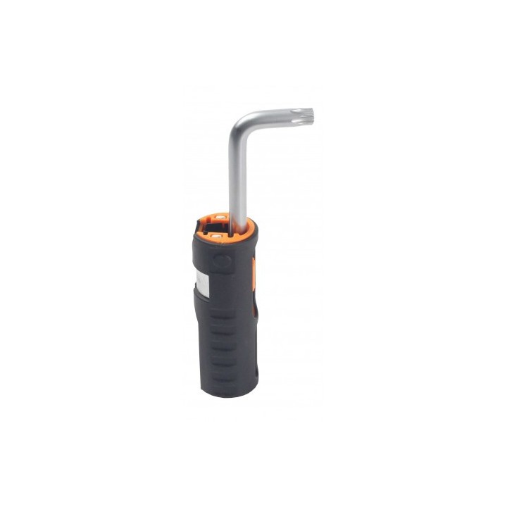 JUEGO LLAVES TORX CON ORIFICIO 9 PCS Y ADAPTADOR MADER