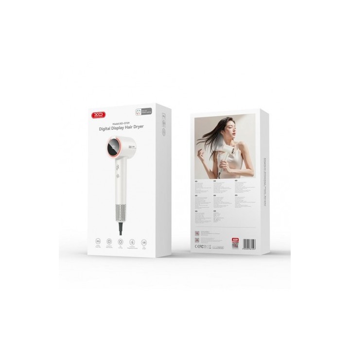 SECADOR DE PELO IONICO CON DISPLAY DIGITAL CF29 XO