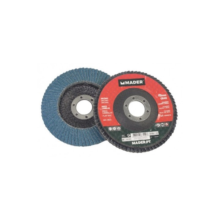 DISCO LAMINADO ZIRCONIO 115MM GRANO 40 MADER