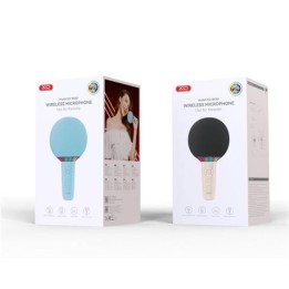 MICROFONO INALAMBRICO PARA KARAOKE BE50 BEIGE XO