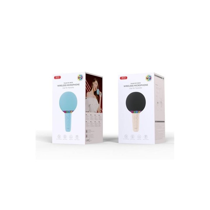 MICROFONO INALAMBRICO PARA KARAOKE BE50 BEIGE XO