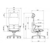 SILLA OFICINA GAMA SENIOR SE1400 CROMAD