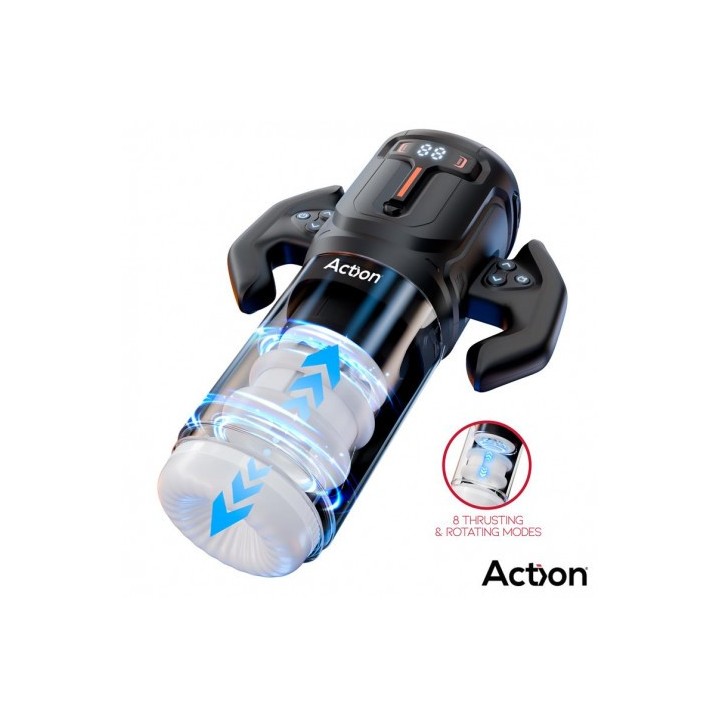 MASTURBADOR MASCULINO AUTOMATICO CLIMAX ZYON ACTION