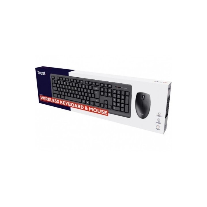 KIT TECLADO Y RATON WIRELESS PRIMO TRUST
