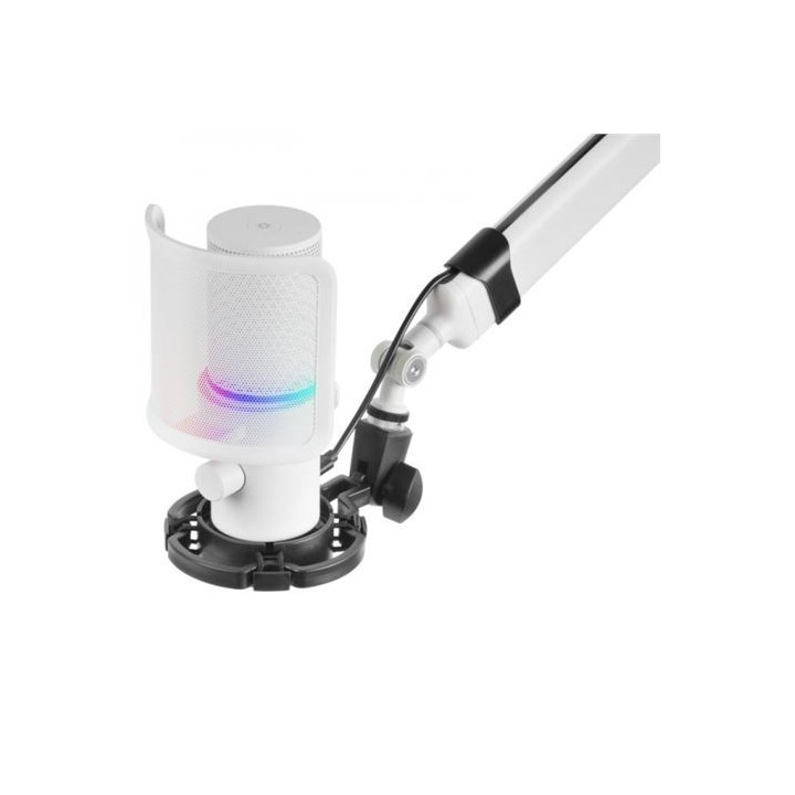 MICROFONO MMIC-XT BLANCO | BRAZO REGULABLE | RGB | ACCESORIOS | MARS GAMING