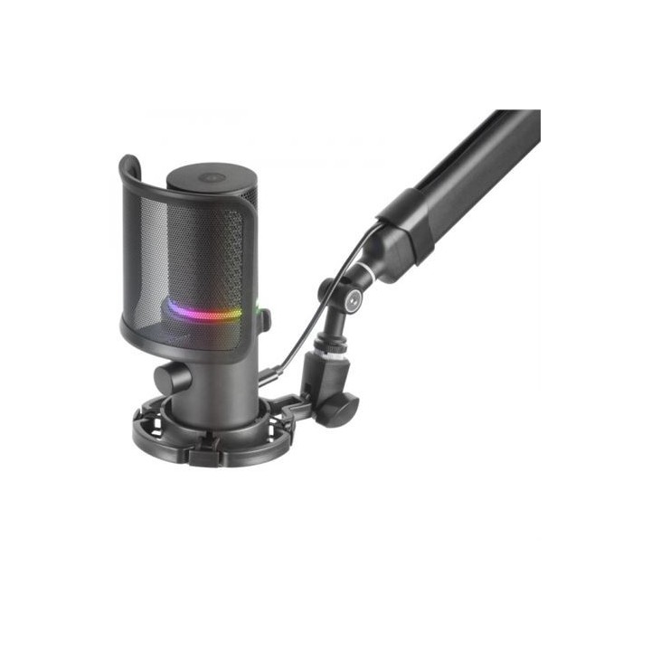 MICROFONO MMIC-XT NEGRO | BRAZO REGULABLE | RGB | ACCESORIOS | MARS GAMING